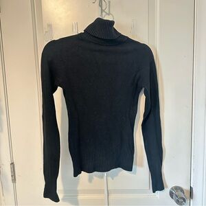 Black & Grey (2) Turtleneck Sweaters